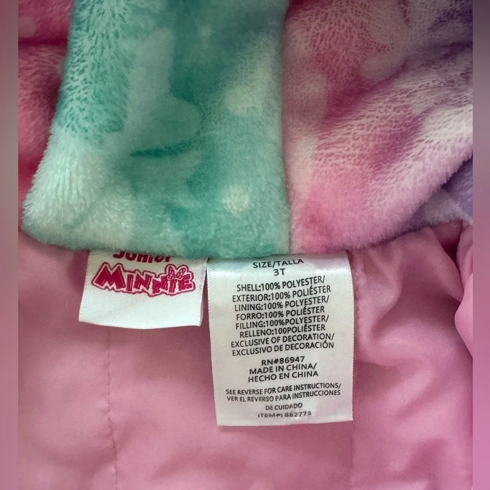 Minnie Mouse Plush Jacket - Picture 5 of 7